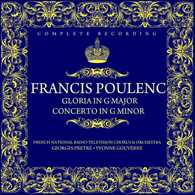 The cover of Organ Concerto by Francis Poulenc
