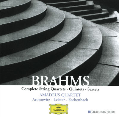 The cover of String Quartets by Johannes Brahms