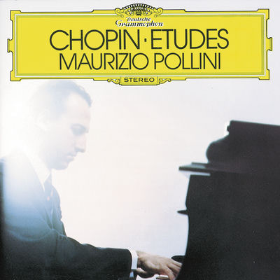 The cover of Chopin: Études Opp. 10 & 25 by Maurizio Pollini