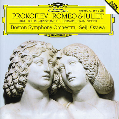 The cover of Romeo and Juliet by Sergei Prokofiev