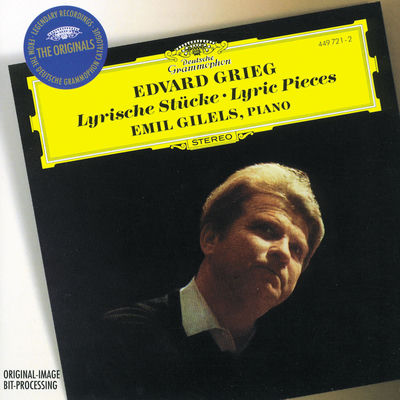 The cover of Lyric Pieces by Edvard Grieg