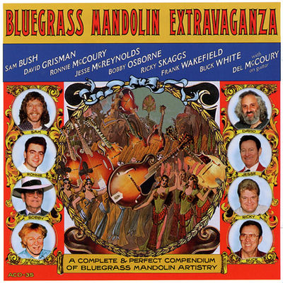 The cover of Bluegrass Mandolin Extravaganza by Various Artists