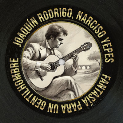 The cover of Fantasia para un gentilhombre by Joaquin Rodrigo