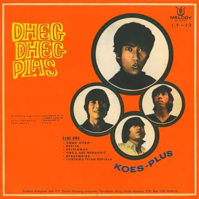 The cover of Dheg Dheg Plas by Koes Plus
