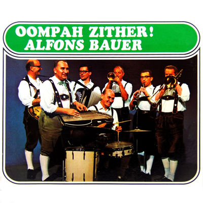 The cover of Oompah Zither! by Alfons Bauer