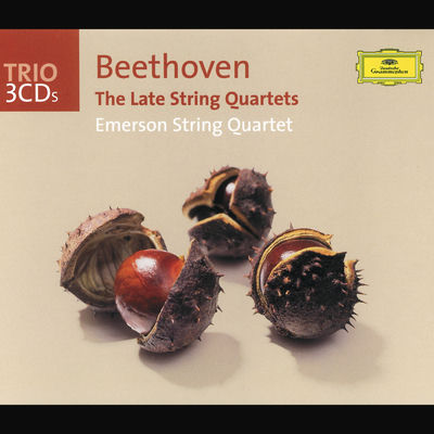 The cover of Late String Quartets by Ludwig van Beethoven