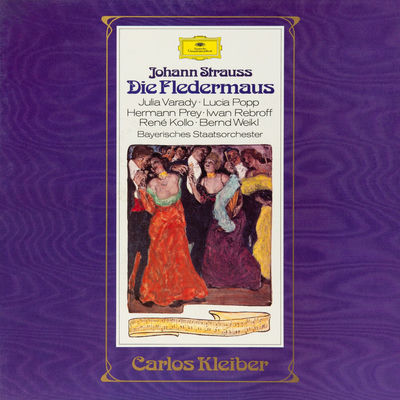 The cover of Die Fledermaus by Johann Strauss II
