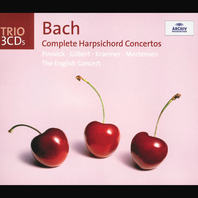 The cover of Harpsichord Concertos by Johann Sebastian Bach