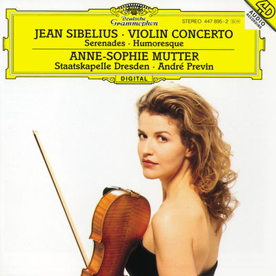 The cover of Violin Concerto by Jean Sibelius