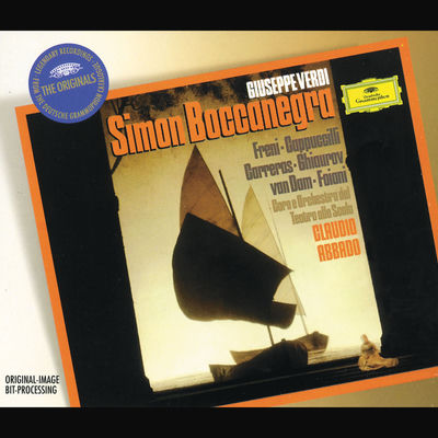 The cover of Simon Boccanegra by Giuseppe Verdi