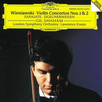 The cover of Violin Concerto no. 2 by Henryk Wieniawski