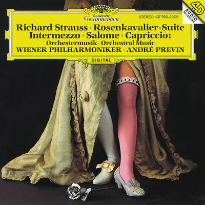 The cover of Capriccio by Richard Strauss