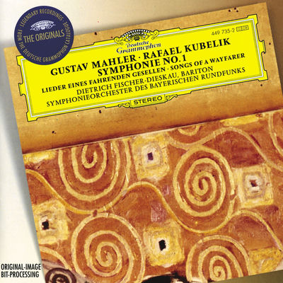 The cover of Lieder eines fahrenden Gesellen by Gustav Mahler