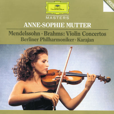 The cover of Violin Concerto by Johannes Brahms