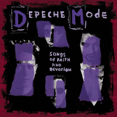 The cover of Songs of Faith and Devotion by Depeche Mode