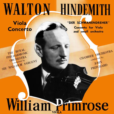 The cover of Viola Concerto by William Walton