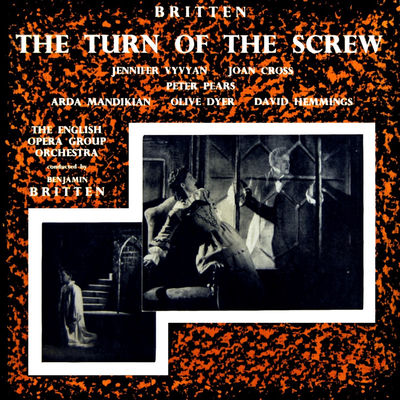 The cover of The Turn of the Screw by Benjamin Britten
