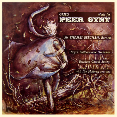 The cover of Peer Gynt by Edvard Grieg