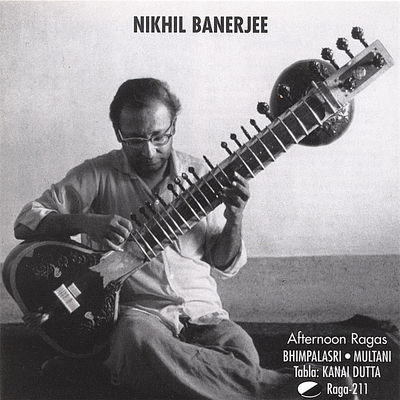 The cover of Afternoon Ragas by Nikhil Banerjee