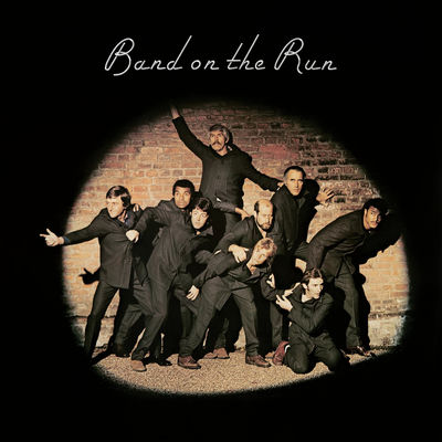 The cover of Band On The Run by Paul McCartney and Wings