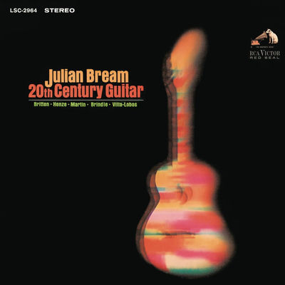 The cover of 20th Century Guitar by Julian Bream