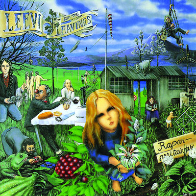 The cover of Raparperitaivas by Leevi and the Leavings