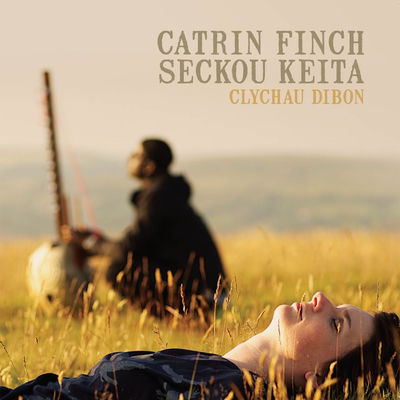 The cover of Clychau Dibon by Catrin Finch & Seckou Keita