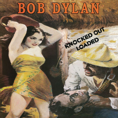The cover of Knocked Out Loaded by Bob Dylan