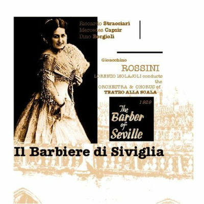 The cover of The Barber of Seville by Gioachino Rossini