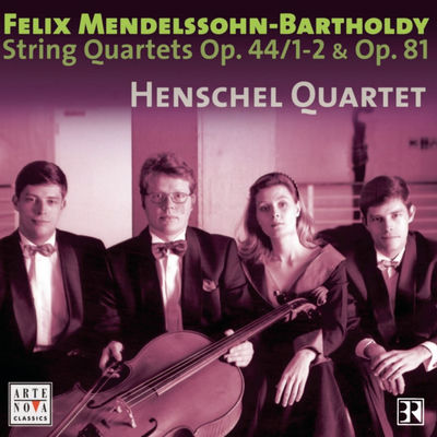 The cover of String Quartets, op. 44 by Felix Mendelssohn