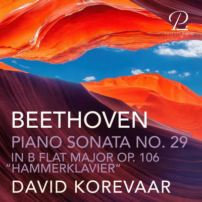 The cover of Piano Sonata in B flat major, op. 106 “Hammerklavier” by Ludwig van Beethoven