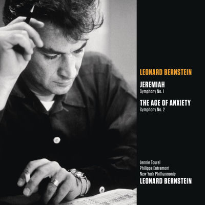 The cover of Symphony no. 2, “The Age of Anxiety” by Leonard Bernstein