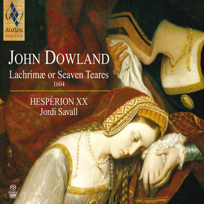 The cover of Lachrimae or Seaven Teares by John Dowland