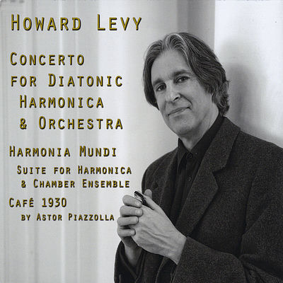 The cover of Concerto for Diatonic Harmonica & Orchestra by Howard Levy