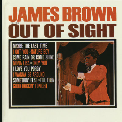 The cover of Out of Sight by James Brown