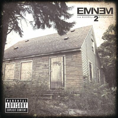 The cover of The Marshall Mathers LP 2 by Eminem