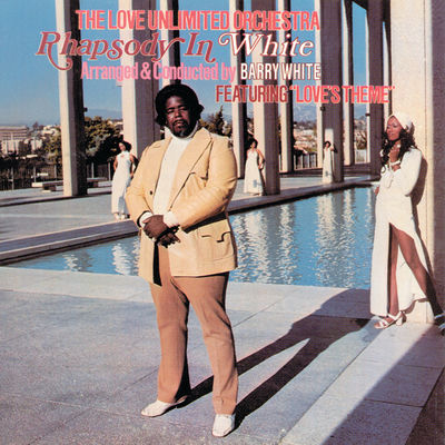 The cover of Rhapsody in White by The Love Unlimited Orchestra
