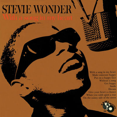 The cover of With a Song in My Heart by Stevie Wonder