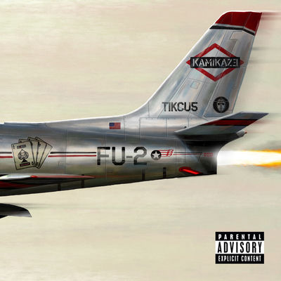 The cover of Kamikaze by Eminem