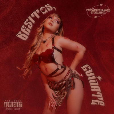 The cover of besitos, cuídate by Princesa Alba