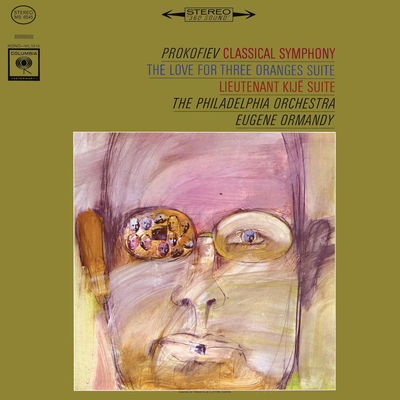 The cover of The Love for Three Oranges by Sergei Prokofiev
