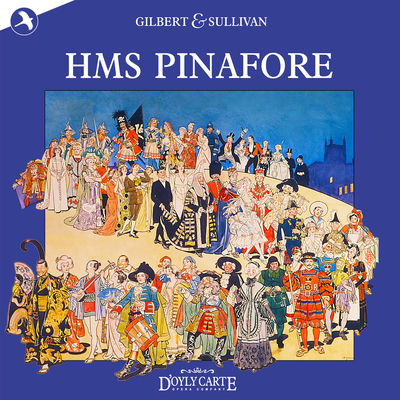 The cover of H.M.S. Pinafore by Arthur Sullivan