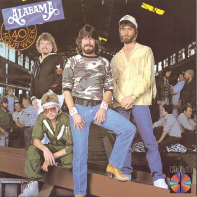 The cover of 40 Hour Week by Alabama