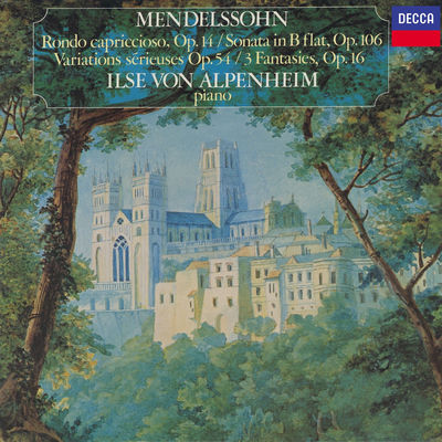 The cover of Variations sérieuses by Felix Mendelssohn