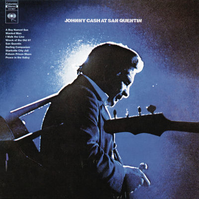 The cover of At San Quentin by Johnny Cash