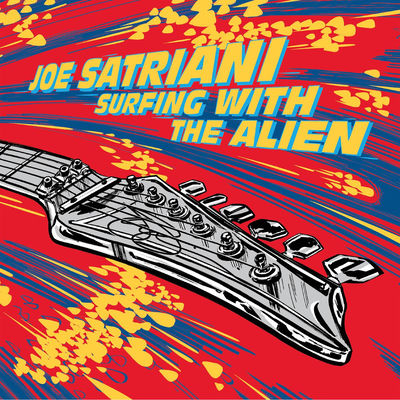 The cover of Surfing with the Alien by Joe Satriani