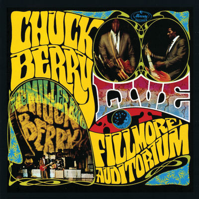 The cover of Live at Fillmore Auditorium by Chuck Berry