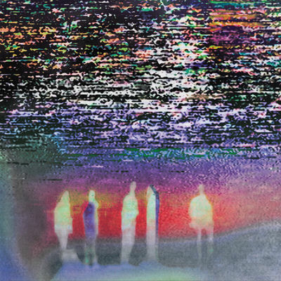 The cover of WE WERE JUST HERE by Just Mustard