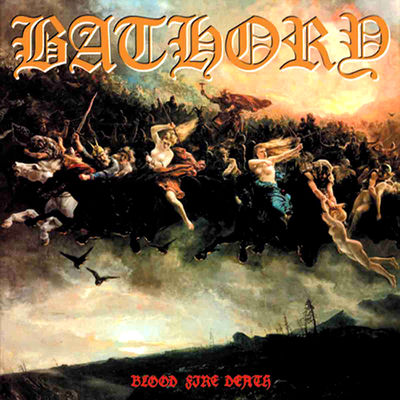 The cover of Blood Fire Death by Bathory