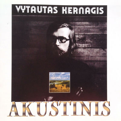 The cover of Akustinis by Vytautas Kernagis